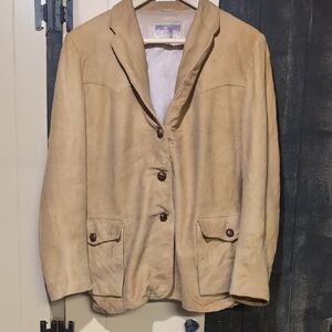 Tan Suede Women's Jacket